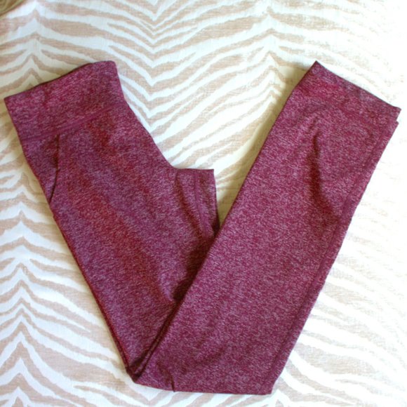 Under Armour Pants - Under Armour Yoga Pants| Maroon Leggings W/ Pockets
